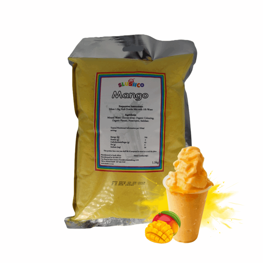 12 Mango Slush Mix 1.5kg