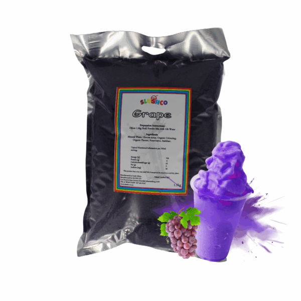 4 Grape Slush Mix 1.5kg