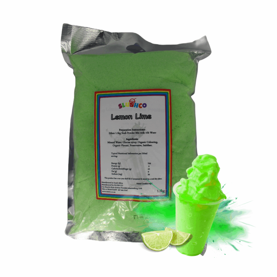 5 Lemon Lime Slush Mix 1.5kg