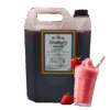 REAL FRUIT Strawberry Slush Syrup 5lt